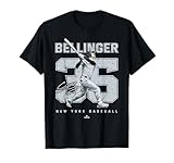 Number & Portrait Cody Bellinger New York Baseball MLBPA T-Shirt