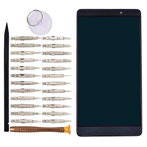 Image of Pre Install LCD Display Touch Digitizer Screen Assembly Replacement for Huawei Mate 8 Huawei Ascend Mate8(Black)[Frame Included]