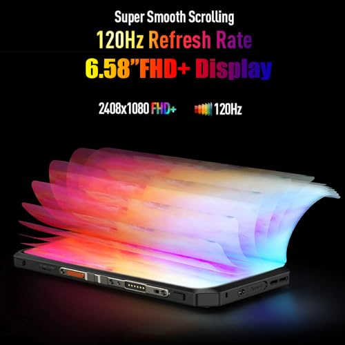 Ulefone Power Armor 18T Ultra Outdoor Handy 5G Smartphone, Dimensity 7050 24GB+512GB,...