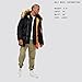 Alpha Industries N-3B Slim Fit Parka - Cold Weather Military Issue Parka - Black, L