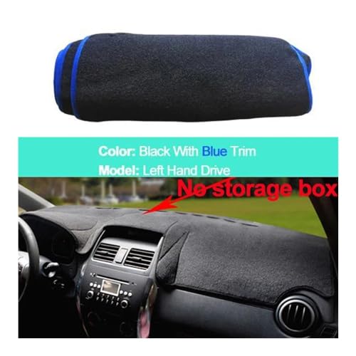 Cubierta interior de coche 2 capas para tablero instrumentos de Suzuki SX4 2