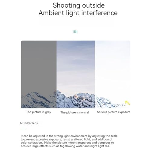 HMHAMA Filtro ND/PL CPL compatível com DJI Mini 4 Pro, ND4/PL ND8/PL ND16/PL ND32/PL ND64/PL CPL Fil