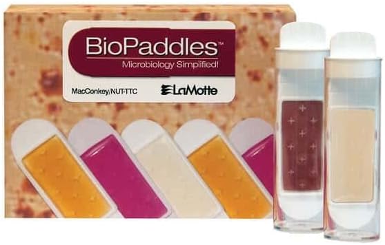 5552 Lamotte Bio Paddles 5552 Test Kit, Tryptic Soy (TSA)/Rose Bengal (RB) Agar