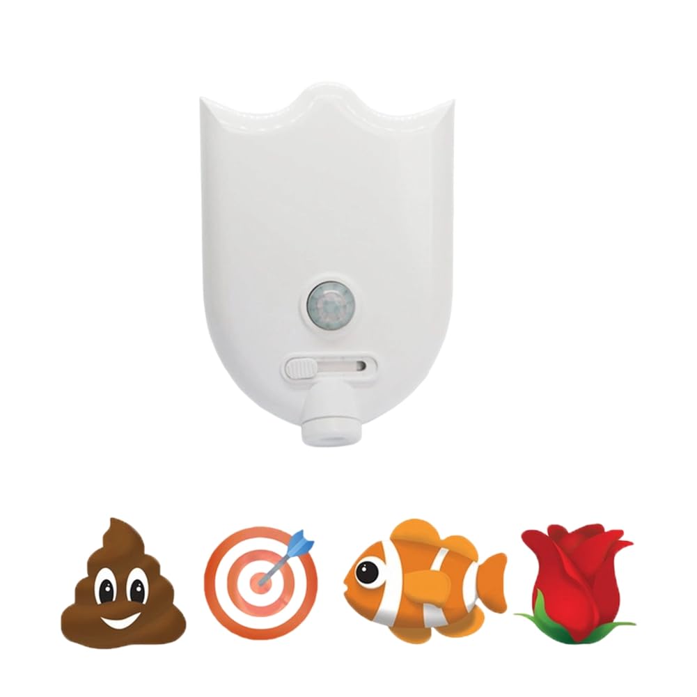 CTRLZS Toddler Potty Training Projector Motion Sensor Toilet Target Toddler Target Fun Toilet Training Pee Target Toilet Light Projection for Bathroom Fun Gifts Ideal for Boys' Potty Training