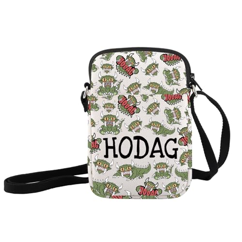 JXGZSO Hodag Cryptid Crossbody Bag Cryptozoology Gift Cryptid Creature Gift Mythical Hodag Shoulder Bag Hodag Lover Gift