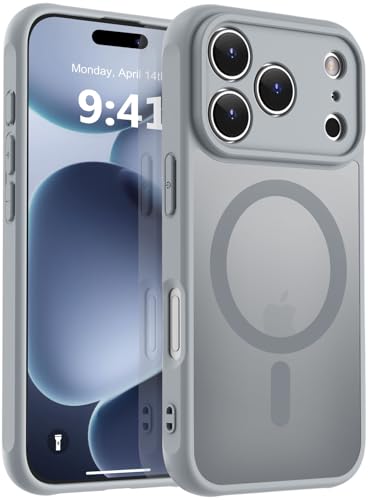 Image of MOCCA Magnetic Shockproof for iPhone 17 Pro Case,Titanium Gray