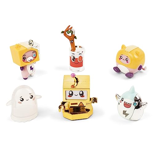 LankyBox Mystery Figure 6 Pack, Collectible Mini Figures, Ultra-Rare Editions, Officially Licensed Merch