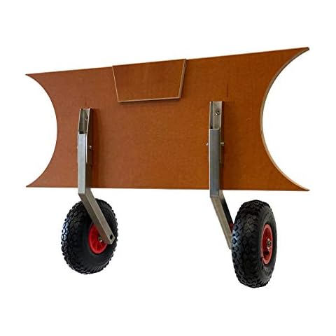 Heckräder Slipräder Schlauchbooträder Transporträder Edelstahl Schlauchboot Cover