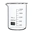 Rocwing Bécher Gradué en Borosilicate 3.3 Verre pour Laboratoire (2L)