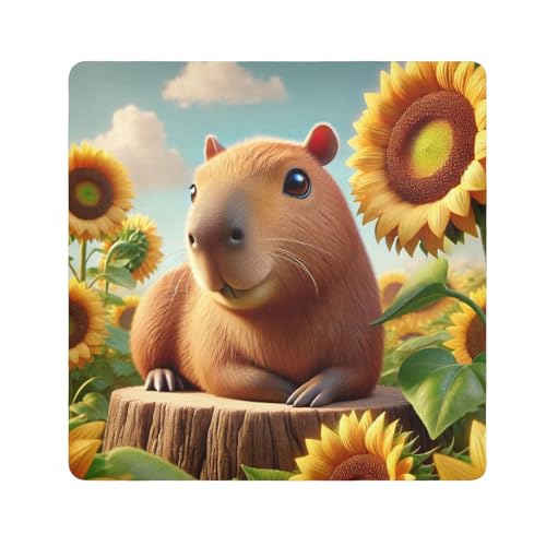 Capybara Sunflower Protective Wrap 13.8