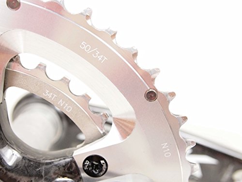 FSA SL-K Light 165mmクランクセット 639g FSA SL-K LIGHT DIRECT MOUNT 新設計の歯先形状により