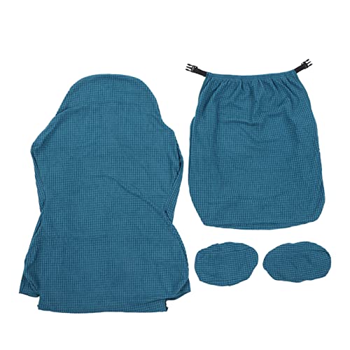 Capa para Cadeira de Computador, Kit de Capa para Cadeira Material de lã Com Zíper Instalação para C
