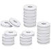 Srliya 100pcs Foam Fishing Spools Board Fishing Line Spools Circular Wrap Plates
