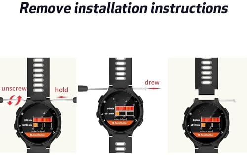 Strap silicone soft Garmin Forerunner 235 735XT bracelet de montre - 2