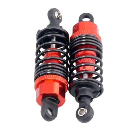 RC�V���b�N�_���p�[ Compatible With HSP 102004 122004 1/10 RC�J�[ �A�b�v�O���[�h�A�N�Z�T���[�p�[�c 2�� ���^���V���b�N�A�u�\�[�o�[ 68mm 02002 02175(Red)