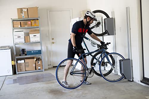 Superbinson Automatic Lift Vertical Bike Rack For Garage - Wall Mount - Compact, Durable, And Multi-Functional Storage Solutions And 20Kg Weight Capacity For Indoor/Outdoor Use #TOP3