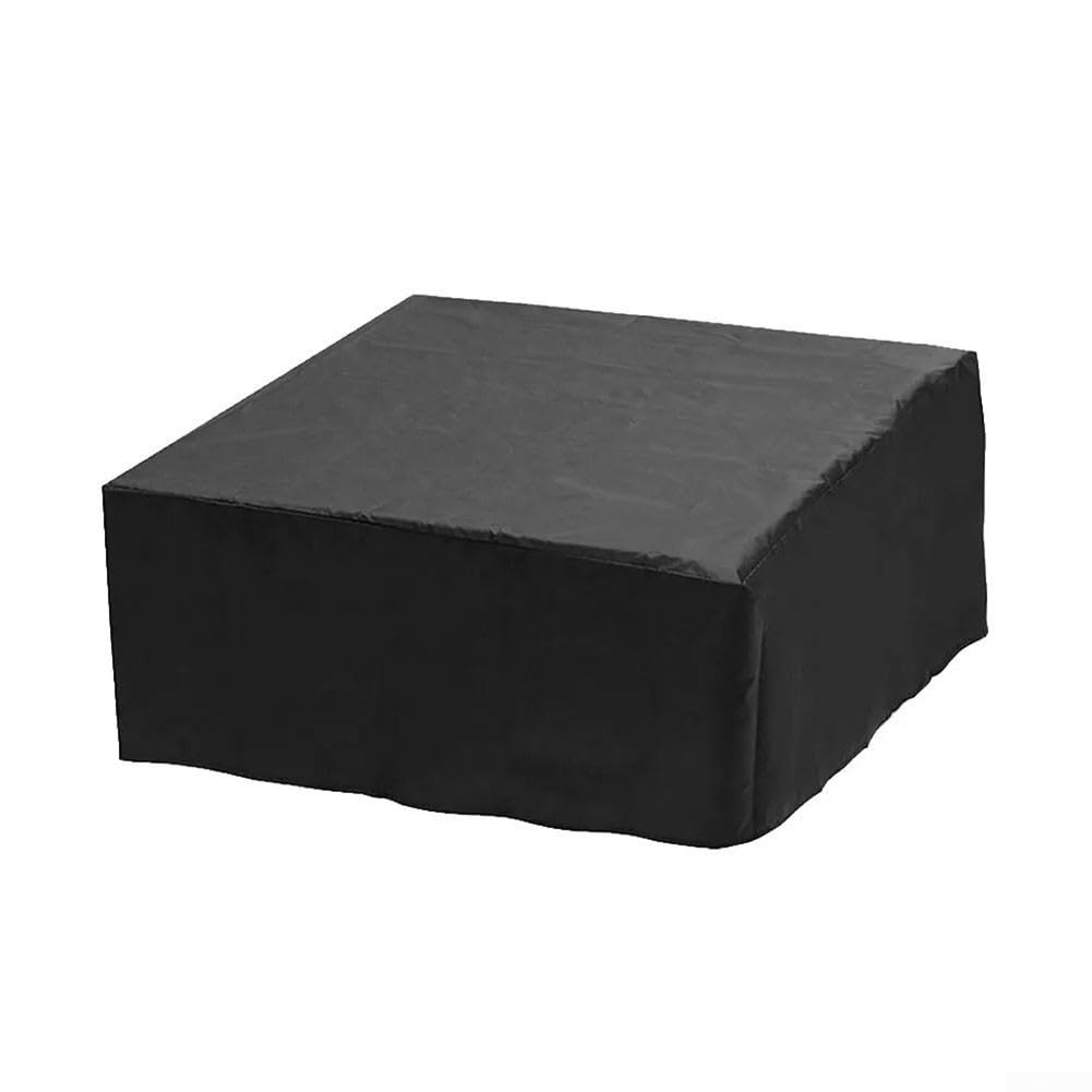 Osłona termiczna do jacuzzi 220 x 220 x 85 cm materiał Dacron odporny na warunki atmosferyczne pasuje do większości wanien z hydromasażem akcesoria zewnętrzne