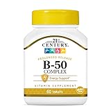 21st Century B 50 Complex Prolonged Release Tablets, 60 Count (Pack of 1)