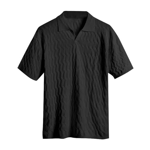 Chemise homme manche courte slim fit pour sport et t-shirt décontracté quotidien