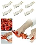 ASENAME 2026 New 6PCS Crawfish Peeler, Crawfish Shucker, Crawfish Tail Peeler, Crawfish Sheller Tool for Peeling, Universal Crayfish Shelling Device, Crawfish Peeler Tool