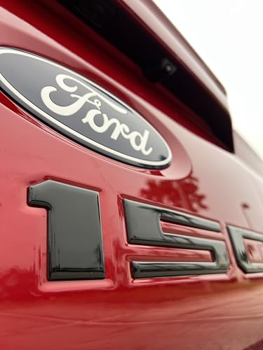 Image of F-150 Tailgate Emblem Letter Inserts - Compatible with 2021-2026 F-150