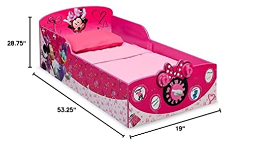 Delta Children Interactive Wood Toddler Bed - Greenguard Gold Certified, Disney Minnie Mouse #TOP7
