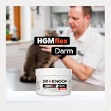 HGM Darmpulver Katze – Probiotika & Präbiotika zur Unterstützung der Darmflora nach Gabe von Wurmkur, Antibiotika, Durchfall & Blähungen, entwickelt und geprüft von Tierarzt Dr. Knoop – 90g