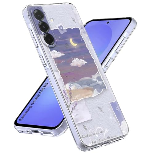 Image of Fashionury Back Cover for Samsung Galaxy A36 5G Designer, Printed,Transparent,Flexible, Silicon -D2152