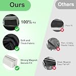 RAV4 Rear Window Shades 2019-2024, 2PCS Magnetic Suede - Image 5