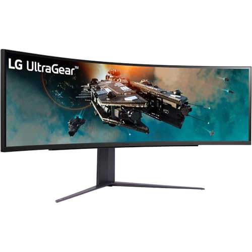 LG 49GR85DC-B 49 inch Curved Ultragear DQHD 1ms 240Hz Monitor, VESA DisplayHDR 1000 (Renewed) Bundle with 2 YR CPS Enhanced Protection Pack - Image 5