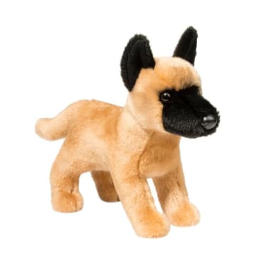 Douglas Klaus Belgian Malinois Dog Plush Stuffed Animal