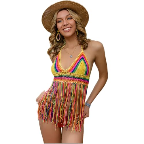 Image of Hollow Out Crochet Bodycon Cover Up Swimsuit Mini Dress Sexy Lingerie Off Shoulder Beach Swimwear