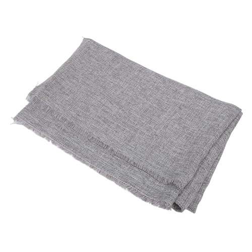 Speaker Grill Cloth Cover - Retro Style Speaker Mesh Fabric for Theaters, Custom Cabinets, KTV Room Grilles - 150x50cm (Grey)