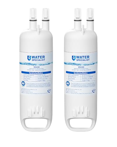 Waterspecialist EDR1RXD1 Replacement for Everydrop&reg; Filter 1, W10295370A, EDR1RXD1B, P8RFWB2L,...