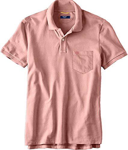 Image of Celsius Men's Half Sleeve Classic Solid Pique Polo with Pocket