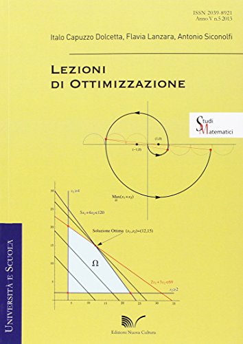  Lezioni di ottimizzazione