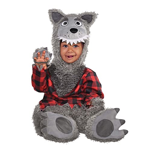Baby Wolf Costume - Infant 12-24 Months, 1 Pc