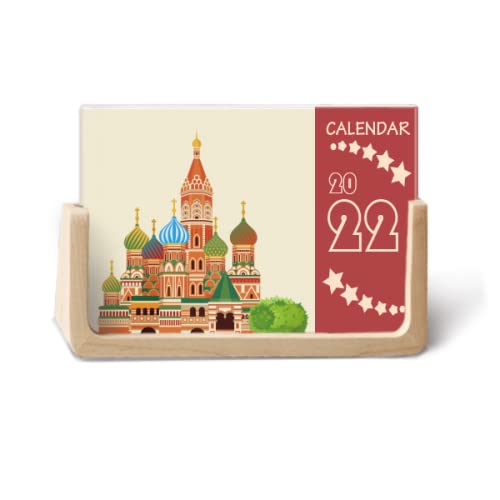 Calendrier de bureau 2022 Russie pour ne plus oublier vos rendez-vous professionnels