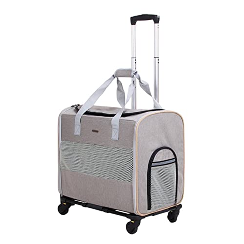 Valise de transport pour animaux de compagnie amovible contre le mal des transports