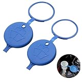 XENQITO 2 Pcs Tappo di Ricambio per Serbatoio dell’Acqua Tergicristalli, Tappo Vaschetta Tergicristallo, Tappo del Serbatoio del Liquido Lavavetri del Parabrezza Per Peugeot 106 206 207 306 Citroen C4