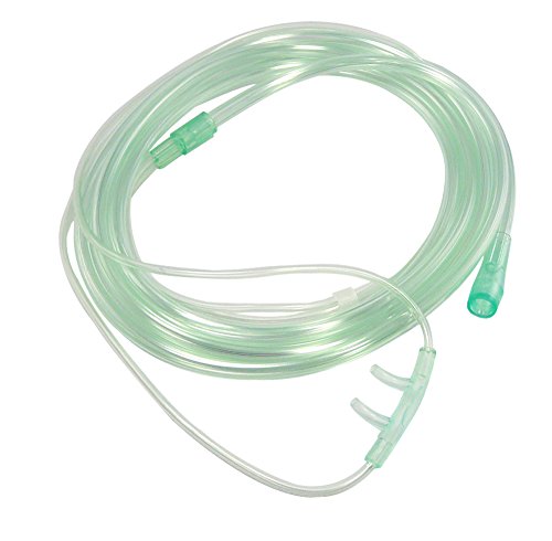 Sauerstoffbrille gebogenen Nasenstutzen 2,13 m Sternlumen, Größe:Kind