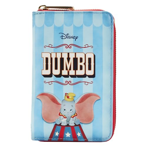 LOUNGEFLY DISNEY DUMBO BOOK SERIES ZIP AROUND WALLET Multicolor