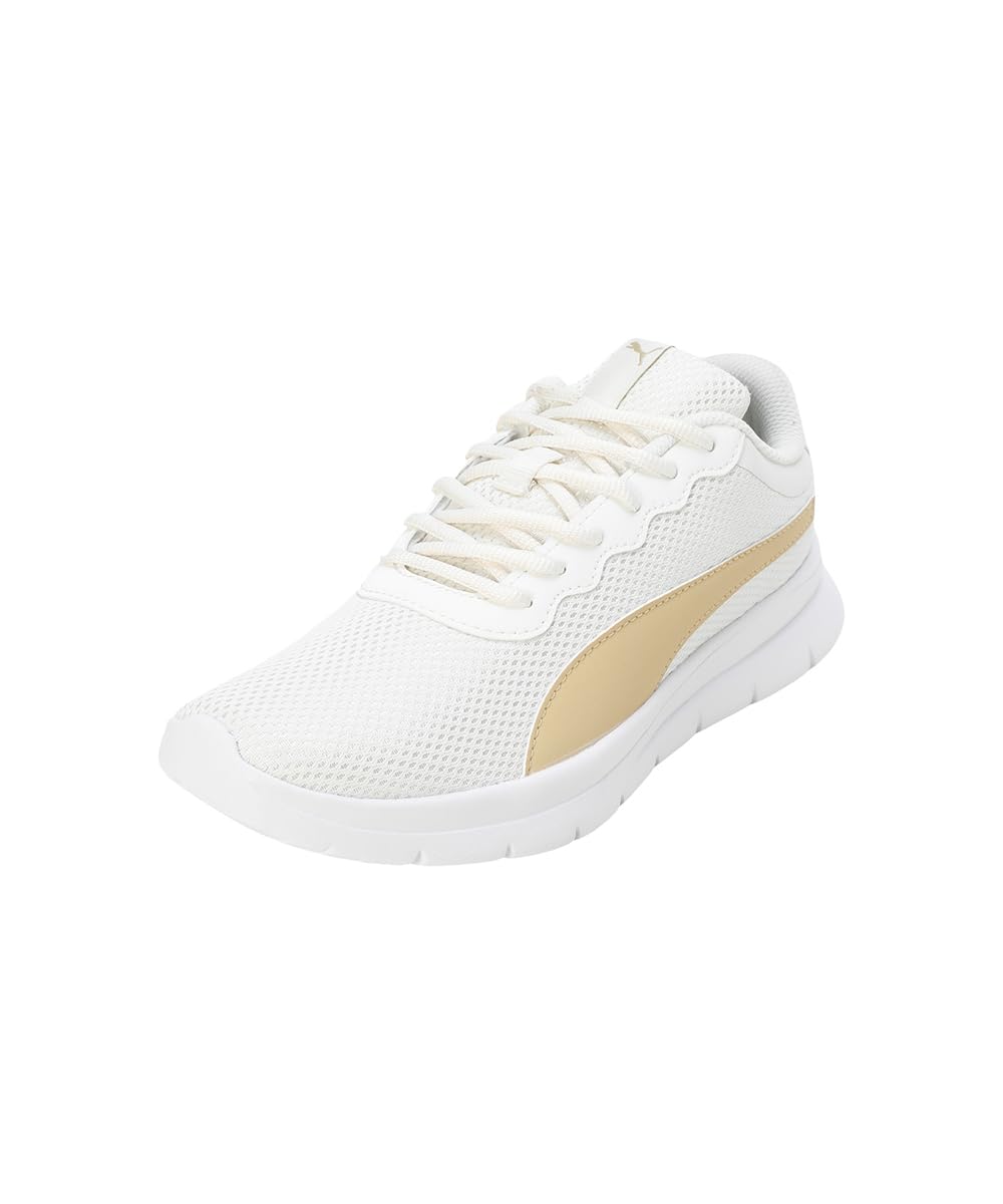 Womens Maximal Comfort WNS Warm White-Metallic Gold-White Walking Shoe - 6 UK (37904906)