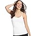Jockey Women's Tops Modern Tactel Cami, white, M