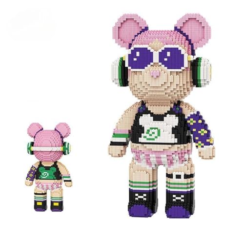 �N�} �N�}�̃r���f�B���O�u���b�N 43cm MPIN TOY Bear Building Blocks ���R�g�ݗ��� DIY�m��u���b�N ��l�Ǝq���ւ̃M�t�g �a�����v���[���g/�N���X�}�X�M�t�g�ɍœK -M7104