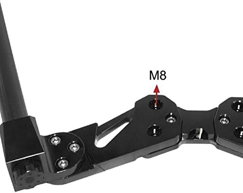 For Honda Grom MSX125 Motorbike Fork Tube Clip On Handlebars Motorcycle Motified Handle Bar Riser Racing ATV Expansion Handlebar Black