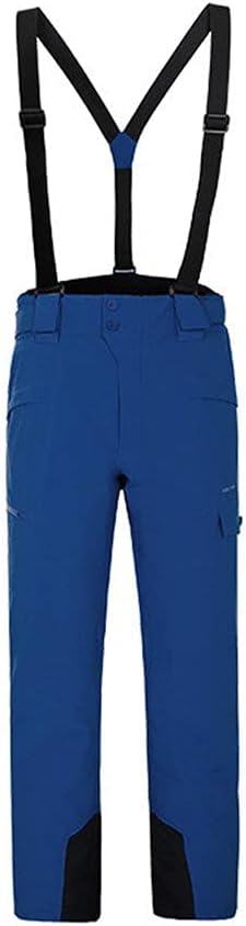 Winter Outdoor Snowboarding Men Women Warm Wear-Resistant Waterproof Windproof Skiing Pants Ski Trousers with Shoulder Straps one1 XXL
