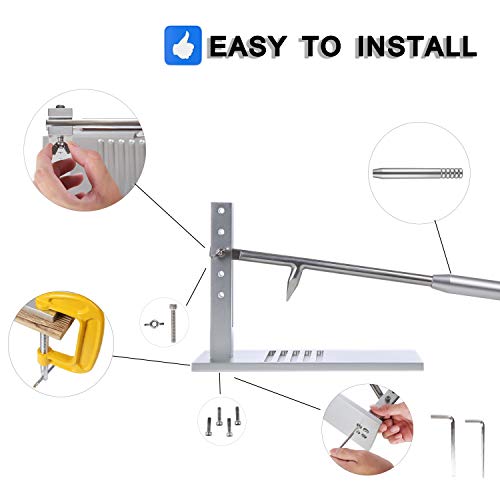 Tdock Oyster Shucker Tool Set, Oyster Clam Opener Machine #TOP6