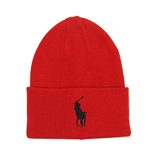 [�|�� �����t���[����] �X�q �����Y ���f�B�[�X ���K�i POLO RALPH LAUREN �r�[�j�[ �r�b�O�|�j�[ �j�b�g�L���b�v BIG PONY CUFF HAT PC04 ONE_SIZE ���s�A���i (�R�[�h�F4150630511-1) [���s