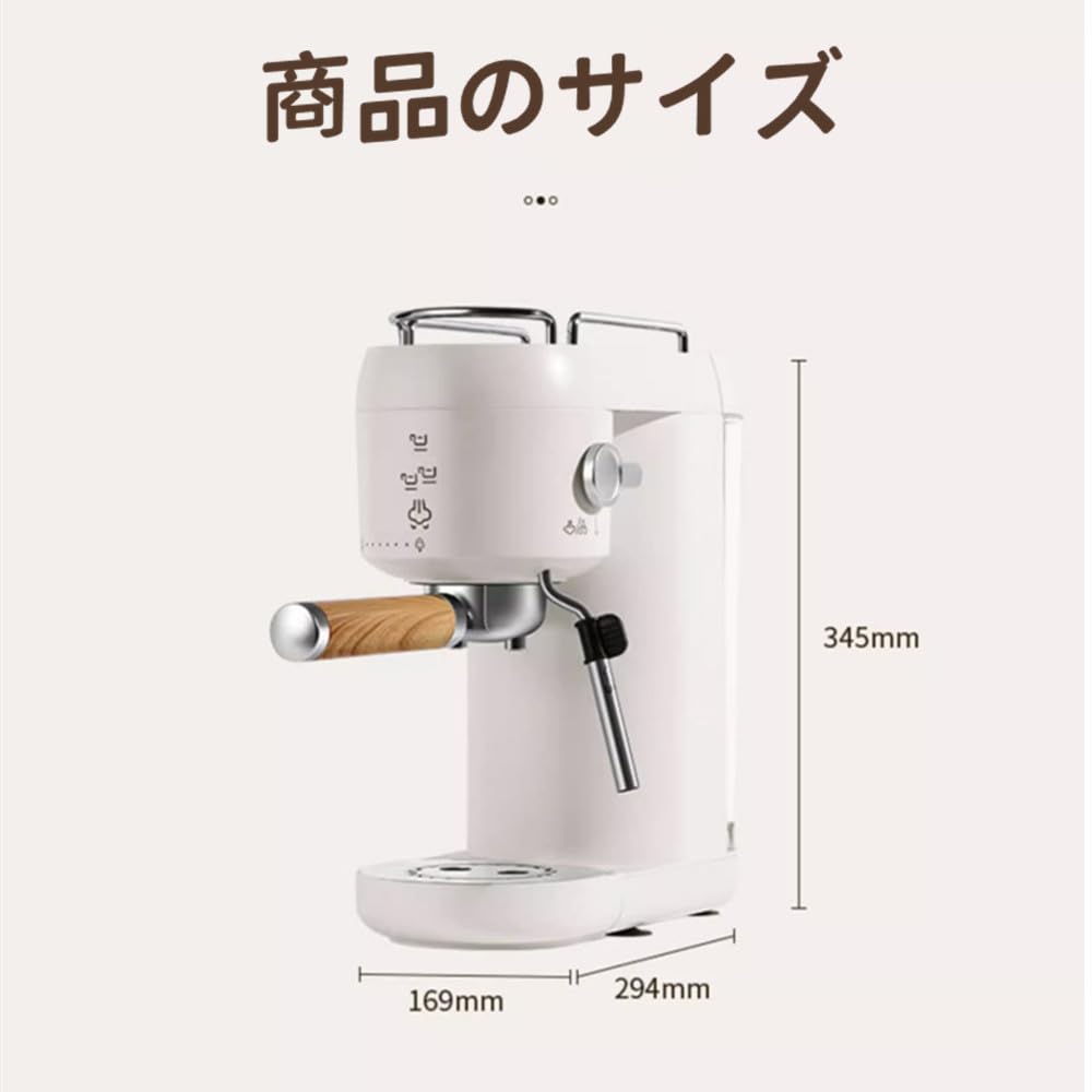 Aeroor 全自動コーヒーマシン コーヒーメーカー エスプ レッソマシ Amazon.co.jp : Aeroor半自動コーヒーマシン カフェばこ ブラック